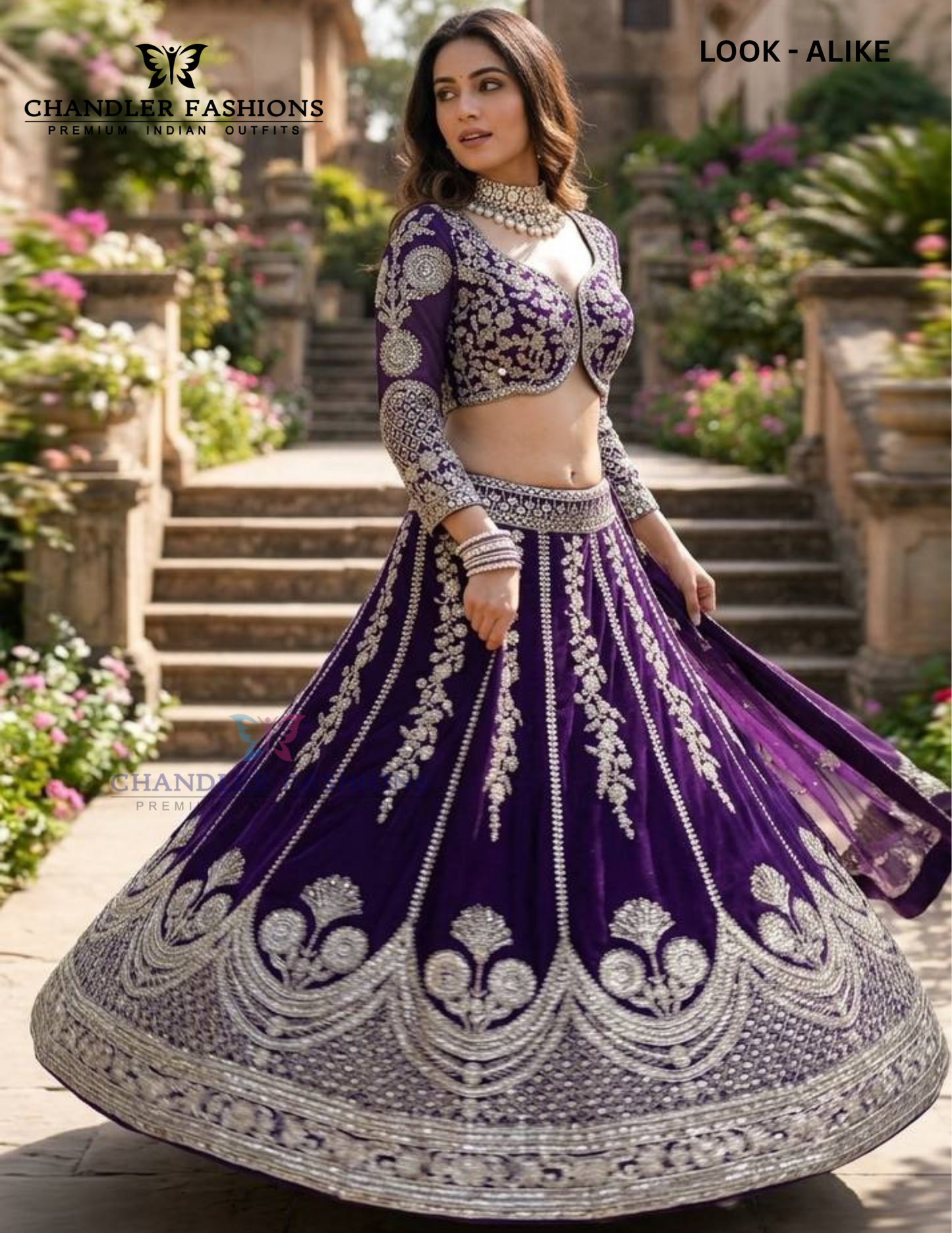 Purple Color Heavy Embroidered Lehenga Choli With Dupatta Set In USA