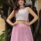 Pink Color Embroidery And Sequins Work Lehenga Choli Near Me