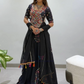 Black Color Rayon With Chaniya Choli In Douglas