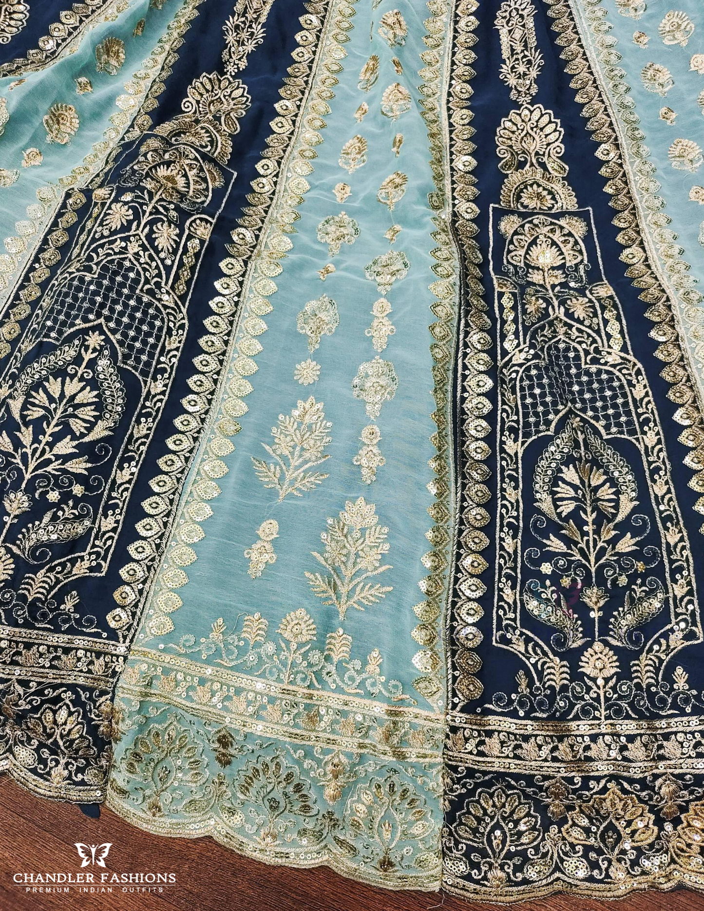 Sequins Embroidery Work Lehenga In Prescott