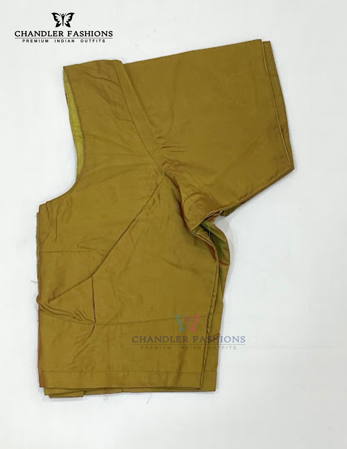Green Color Silk Cotton Blouse In USA