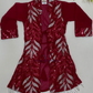 Dark Pink Color Sharara Set With Embroidery Work In Mesa