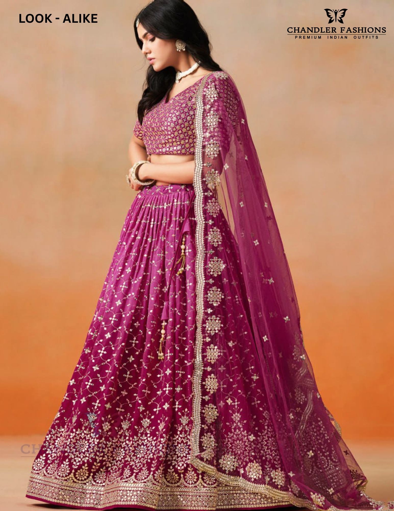 Red Pink Color Georgette With Embroidery And Sequins Work Lehenga Choli With Dupatta Near Me