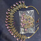 Elegant Gold Plated Light Pink Color Kundan Necklace With Earrings And Maang Tikka Near Me