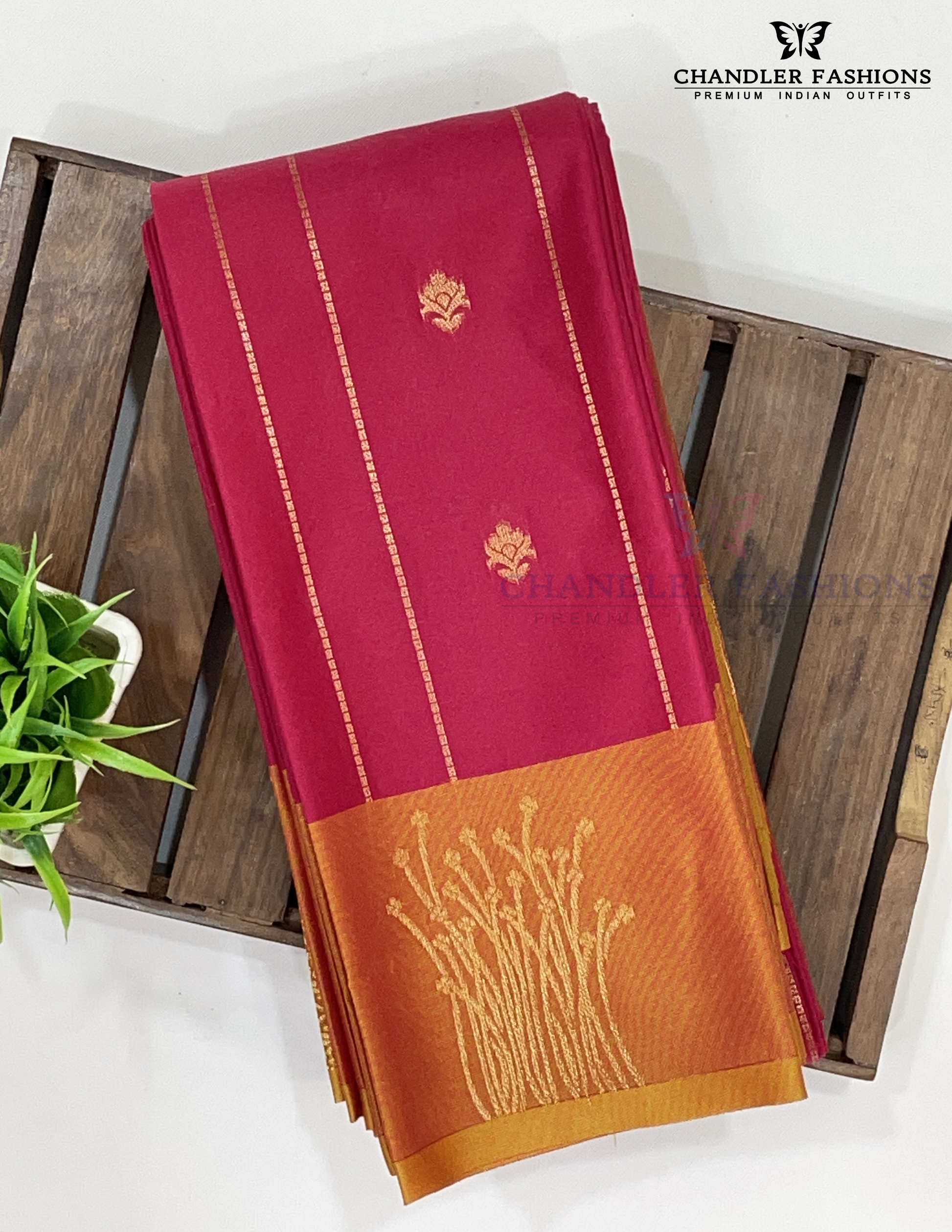 Pink Color With Golden Zari Work Soft Silk Saree Near Me