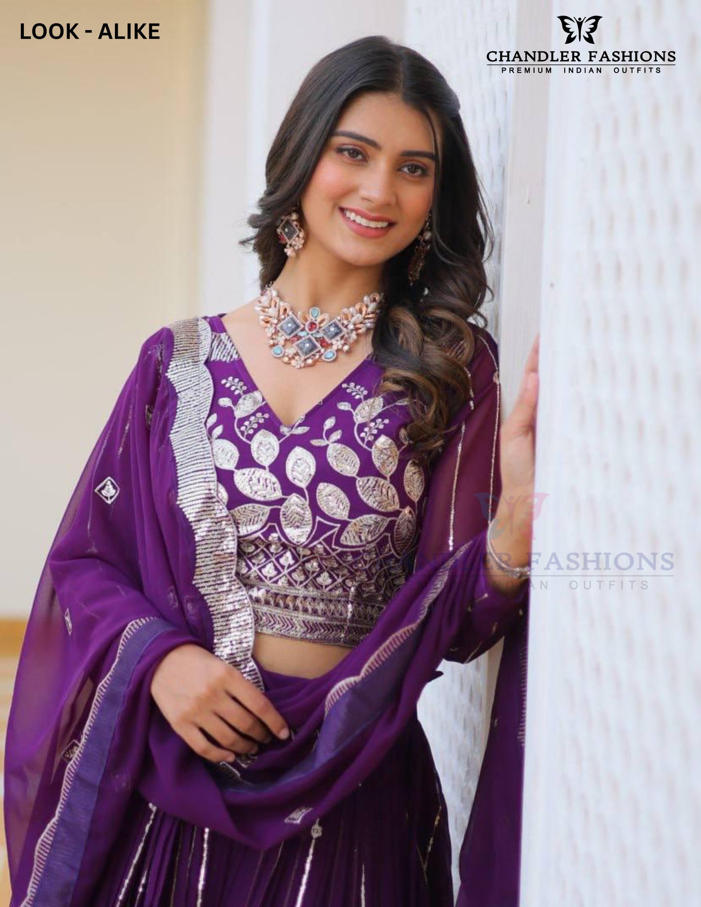 Gorgeous Sequins Lehengas In Sedona