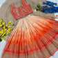 Lovely Orange Embroidery And Sequins Work Choli Set With Dupatta In USA