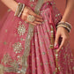 Peach Color Georgette With Lehenga With Dupatta In Tucson