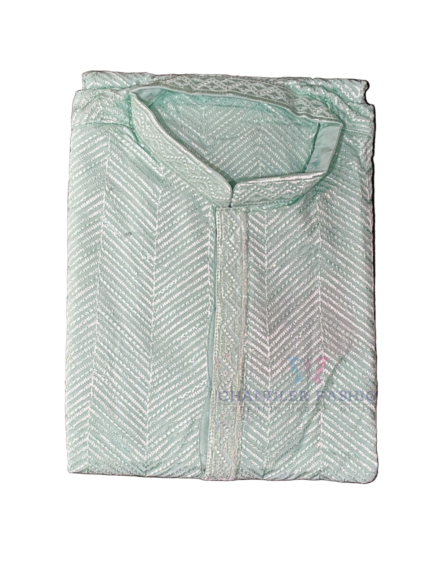 Charming Sea Green Color Soft Silk With Thread Work Kurta Suits Near Me