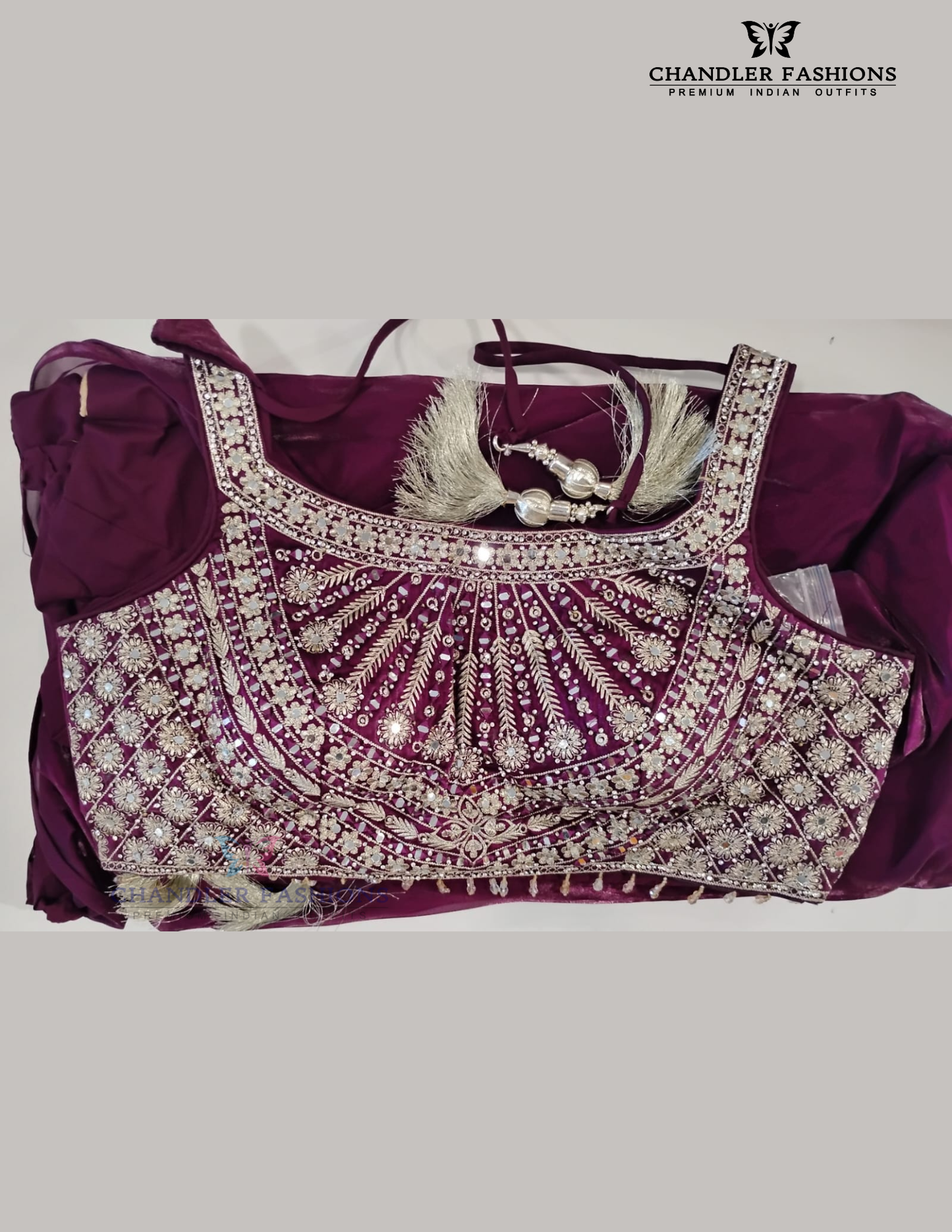 Amazing Purple Color Georgette With Embroidery And Sequins Work Lehenga Choli For Women 