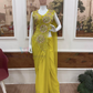 Lime Green Color Georgette Ready To Wear Saree In Prescott