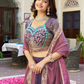 Multicolor Georgette With Sequins And Embroidery Work Lehenga Choli Near Me