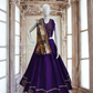 Amazing Violet Colored Embroidery Work Chaniya Choli Sets For Women