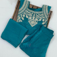 Teal Green Color Sharara Suit With Embroidery Work In USA