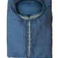 Wonderful Teal Blue Color Raw Silk With Embroidery And Sequins Work Kurta Suits For Men