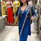 Attractive Blue Color Ready To Wear Saree In USA