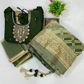 Green Color Georgette Choli Set With Embroidery And Stones Work In USA