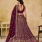 Georgette With Sequins And Zari Embroidery Work Lehenga Choli In USA
