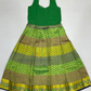 Maroon And Green Color Langa Set With Stone Work In Phoerix