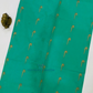 Green Color Cotton Saree With Zari Work In USA