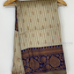 Gray Color With Blue Color Rich Pallu Art Silk Saree In USA