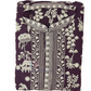 Beautiful Dark Purple Color Georgette With Embroidery Work Kurta Suits For Men