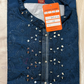 Elegant Dark Blue Color Soft Silk With Embroidery And Mirror Work Kurta Suits For Men