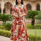 Wonderful Multicolor Color Rayon With Self Design Work Kurti For Women
