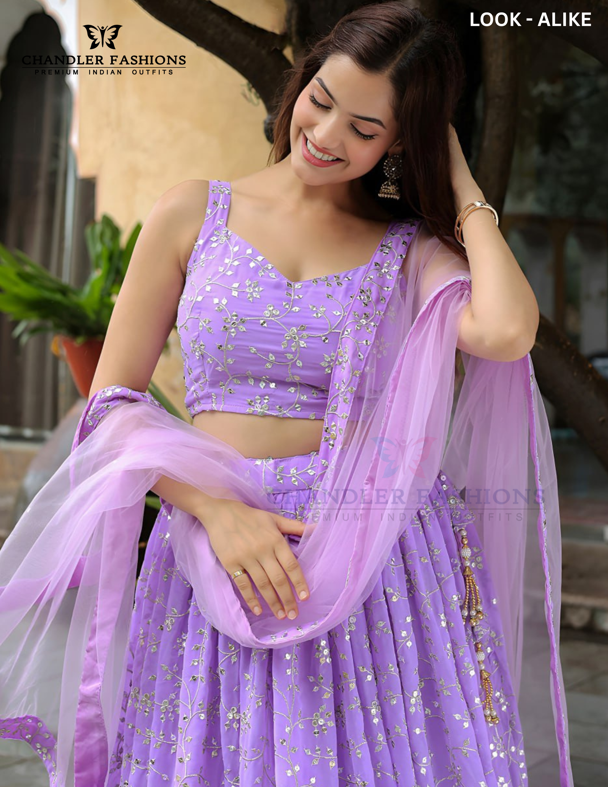Gorgeous Sequins Lehenga Choli With Dupatta In Tempe