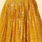 Yellow Color With Embroidery And Sequins Work In USA