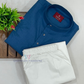 Royal Blue Color Cotton Kurta Set In USA