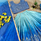 Blue Color Embroidery And Sequins Work Choli Set With Dupatta In Yuma