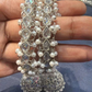 White Color Stones And Pearls With American Diamond Bangles Near Me
