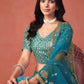 Blue Color Georgette Lehenga In Chandler