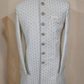White Color Silk With Hand Embroidery Work Sherwani Suits Near Me