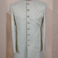 Off White Color Silk With Hand Embroidery And Stone Work Sherwani Suits Near Me