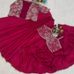 Pink Color Saree Set With Embroidery Work In Suncity