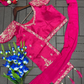 Pink Color Ready To Wear Saree With Embroidery Work In USA