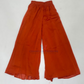Orange Color Georgette Palazzo Suits With Sequins Work In Mesa