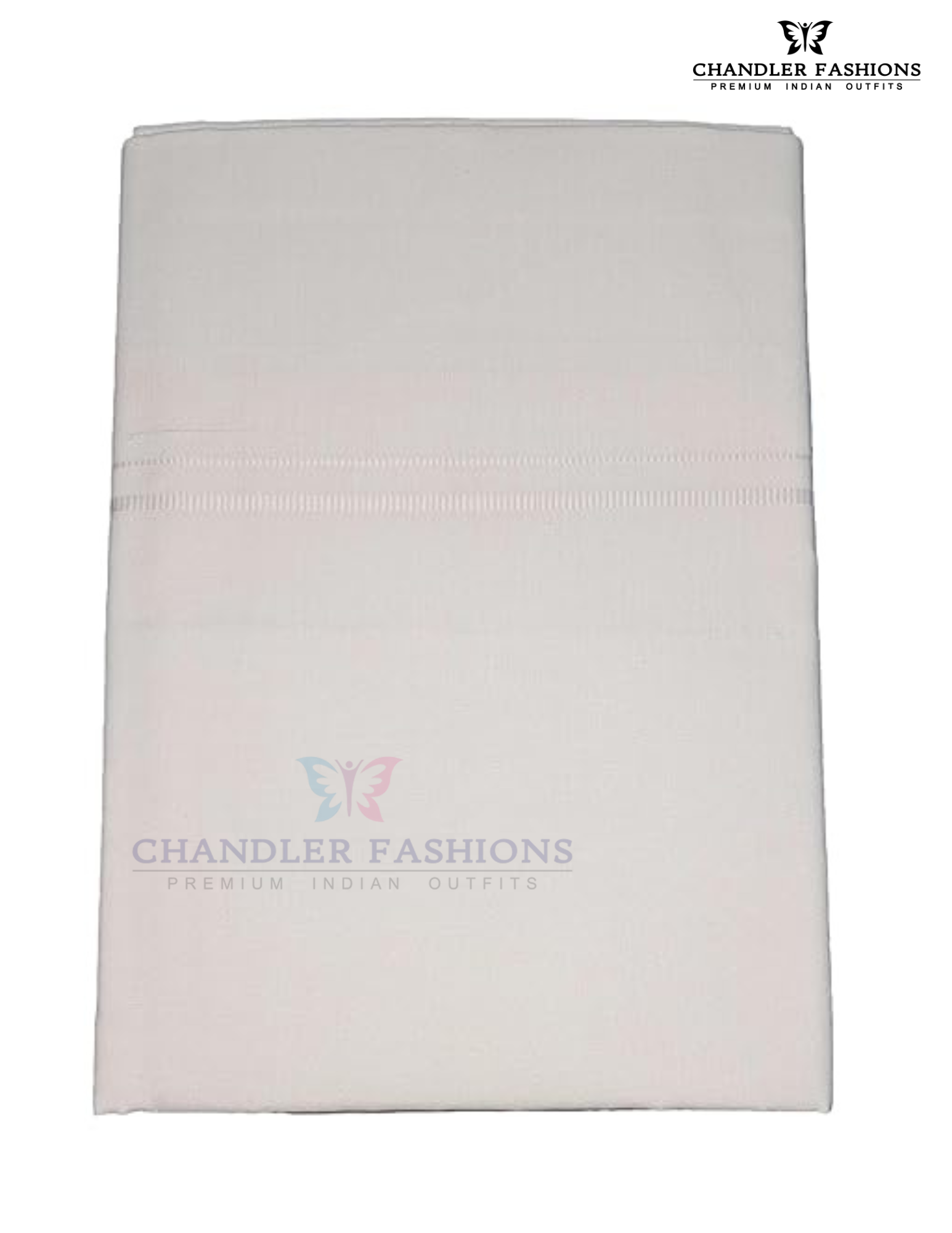 Charming Men's White Color Pure Cotton Dhoti
