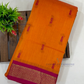 Orange And Pink Color Nine Yard With Kalyani Cotton And Zari Work Saree  Near Me