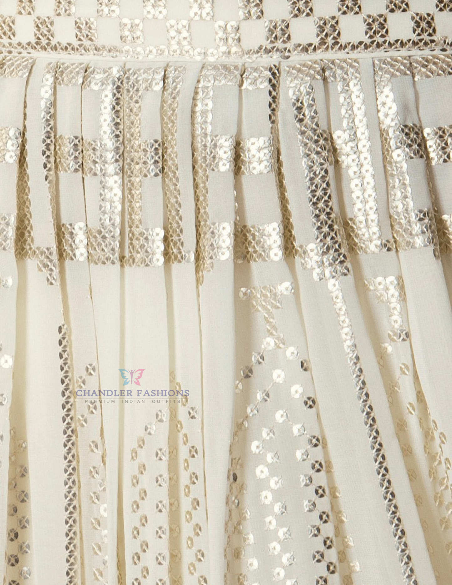 White Choli With In Suncity