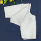 Silver Color Stretchable Readymade Blouse In USA