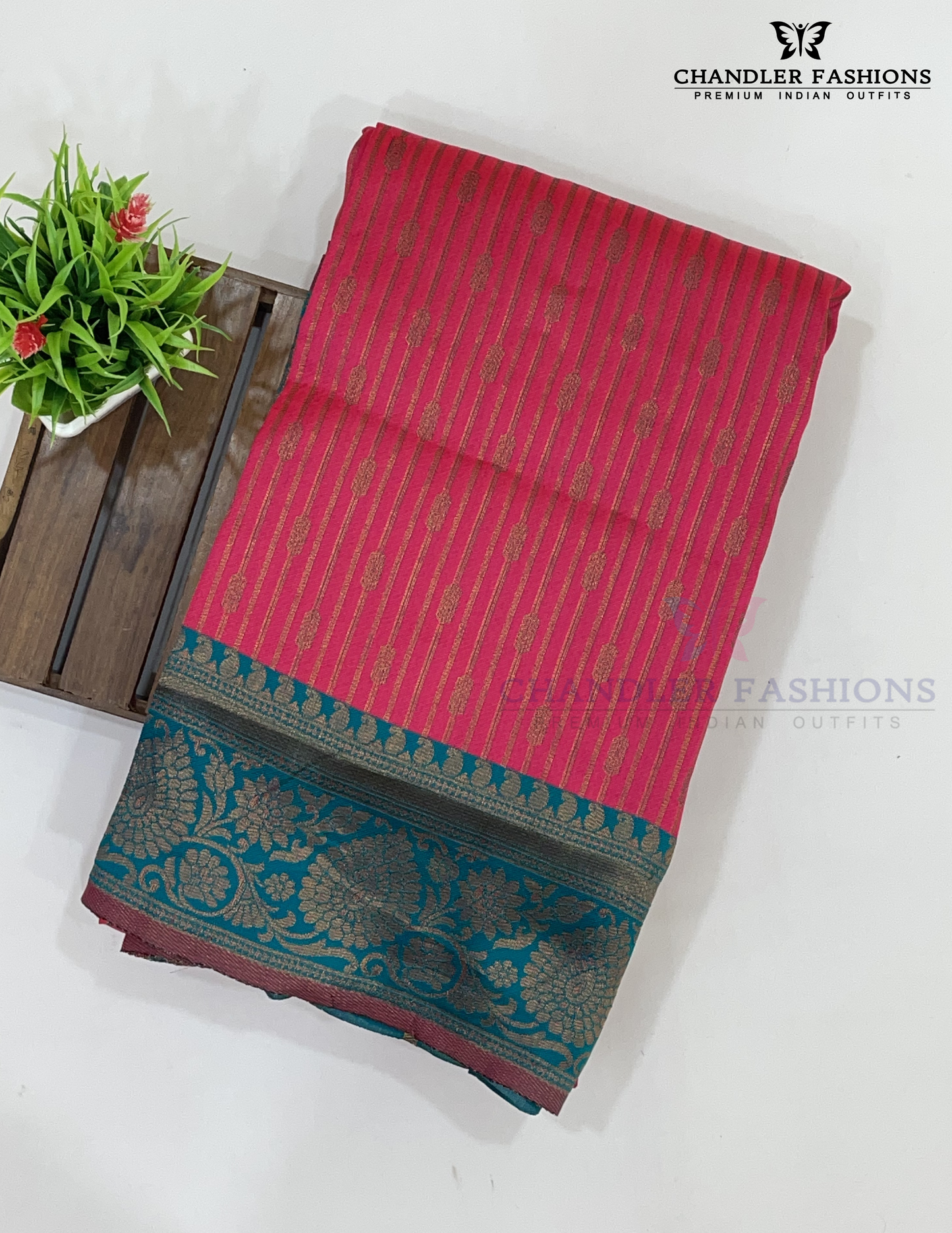 Pink Color With Rama Green Color Rich Pallu And Border Art Silk Saree Near Me