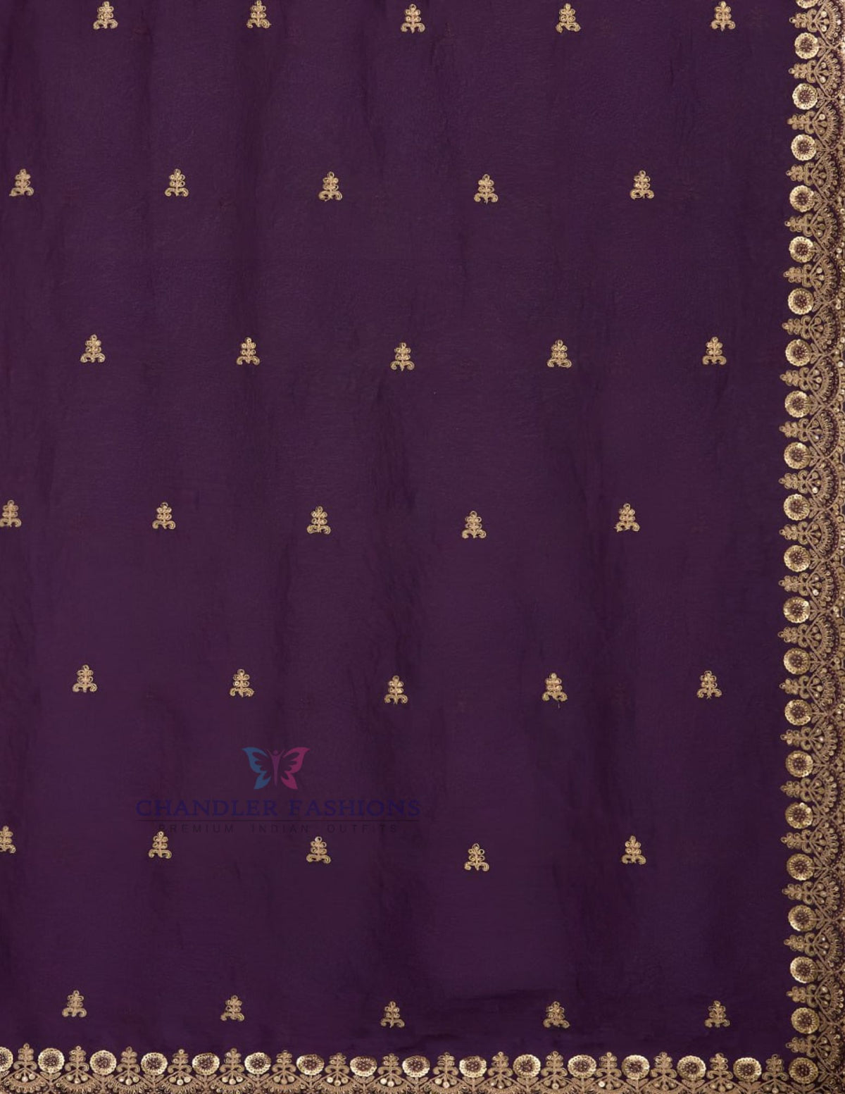 Tissue Silk With Sequins Work Saree In Mesa