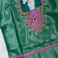 Green And Pink Color Art Silk Langa Set In Yuma