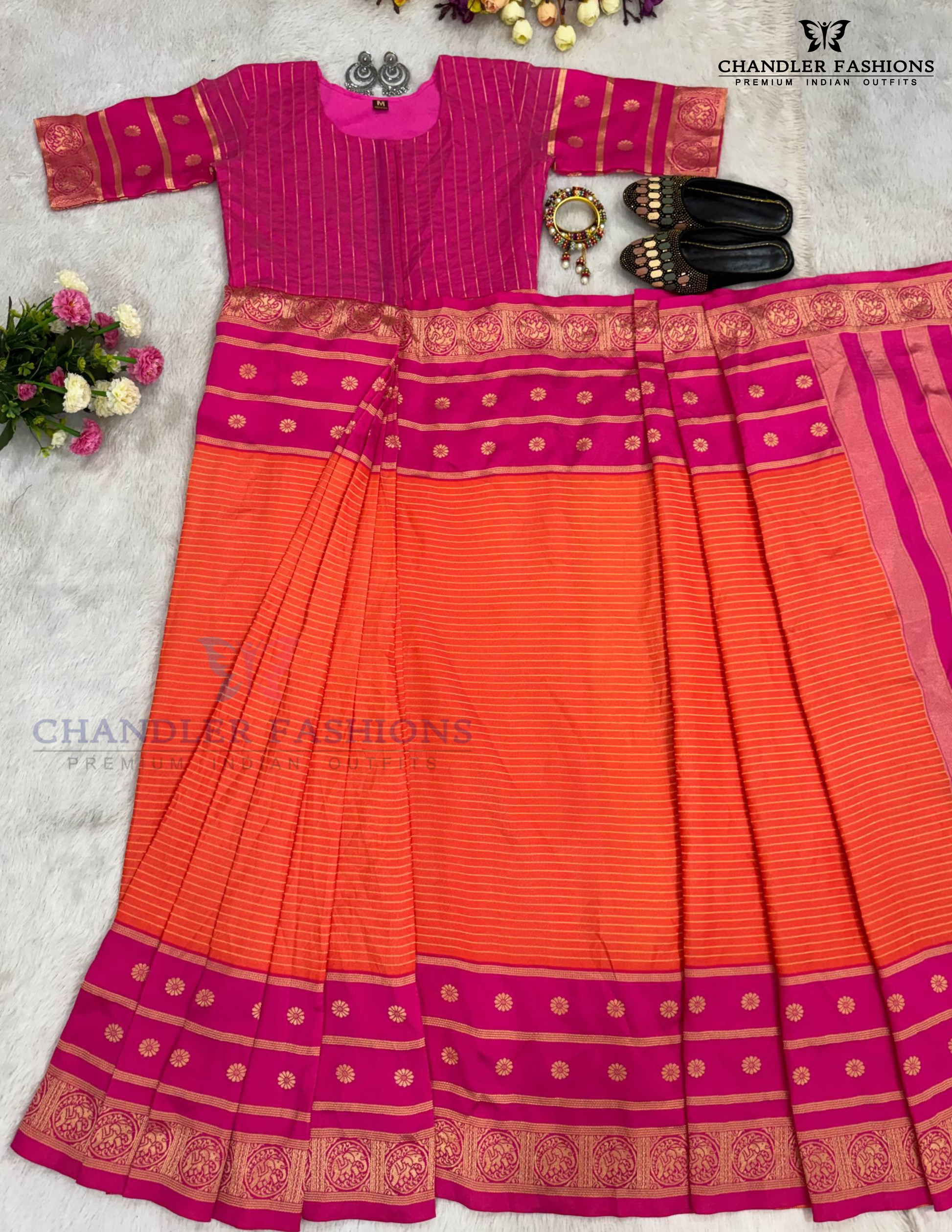 Mysore Silk Ready To Wear Saree In Yuma
