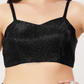 Alluring Black Color Georgette Readymade Blouse For Women