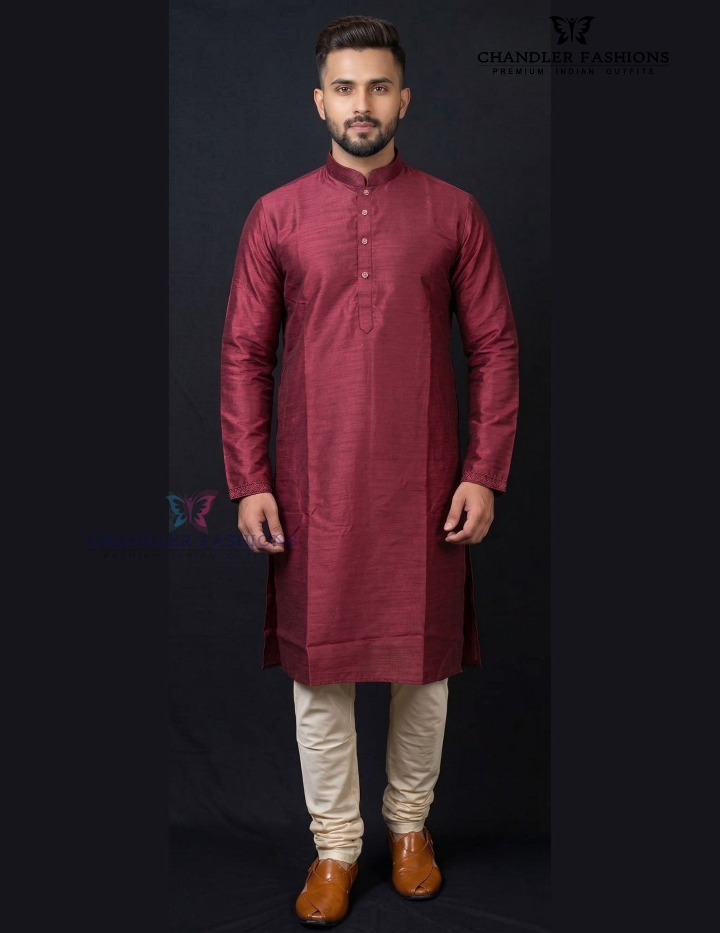 Gorgeous Purple Color Heavy Banglori Silk Kurta With Pajama Set