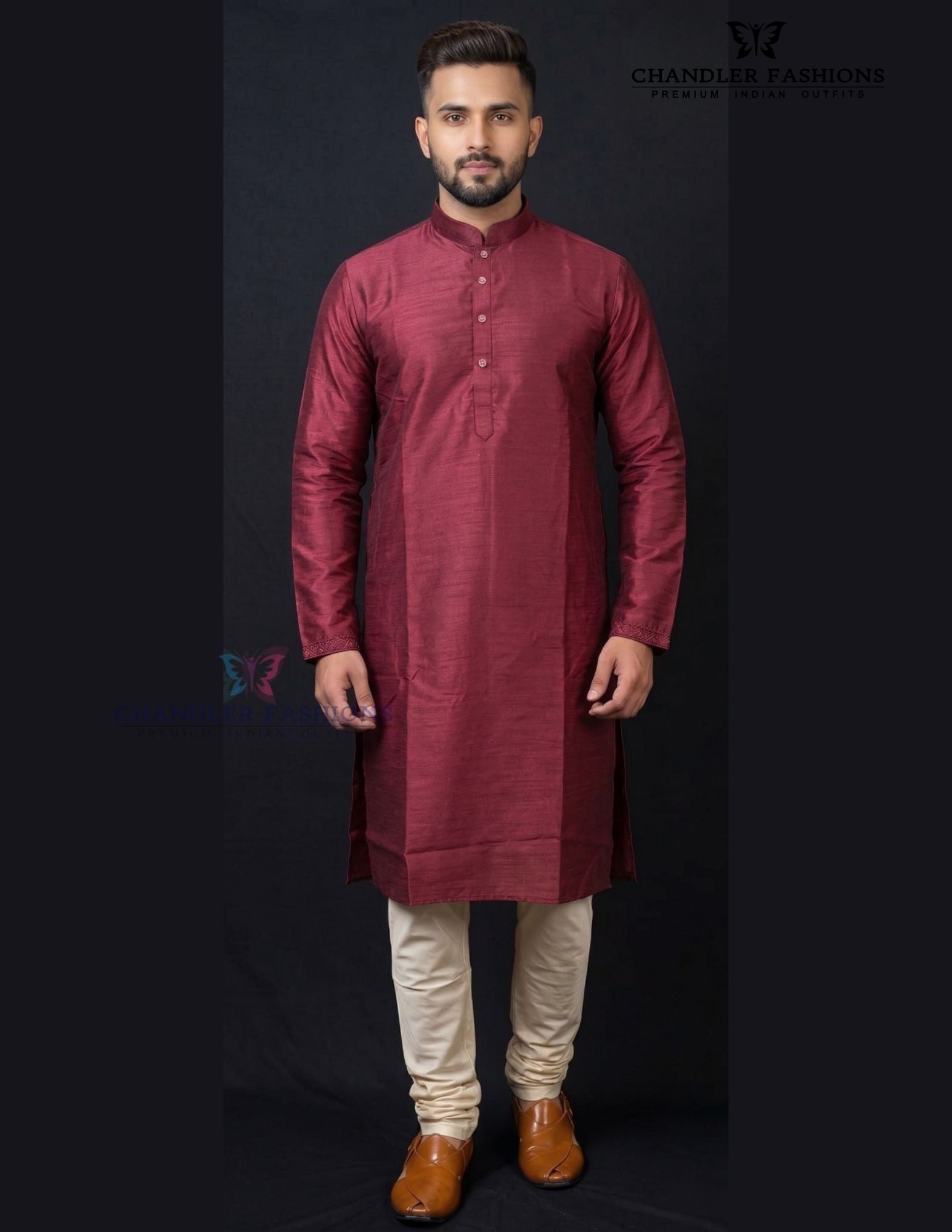 Gorgeous Purple Color Heavy Banglori Silk Kurta With Pajama Set
